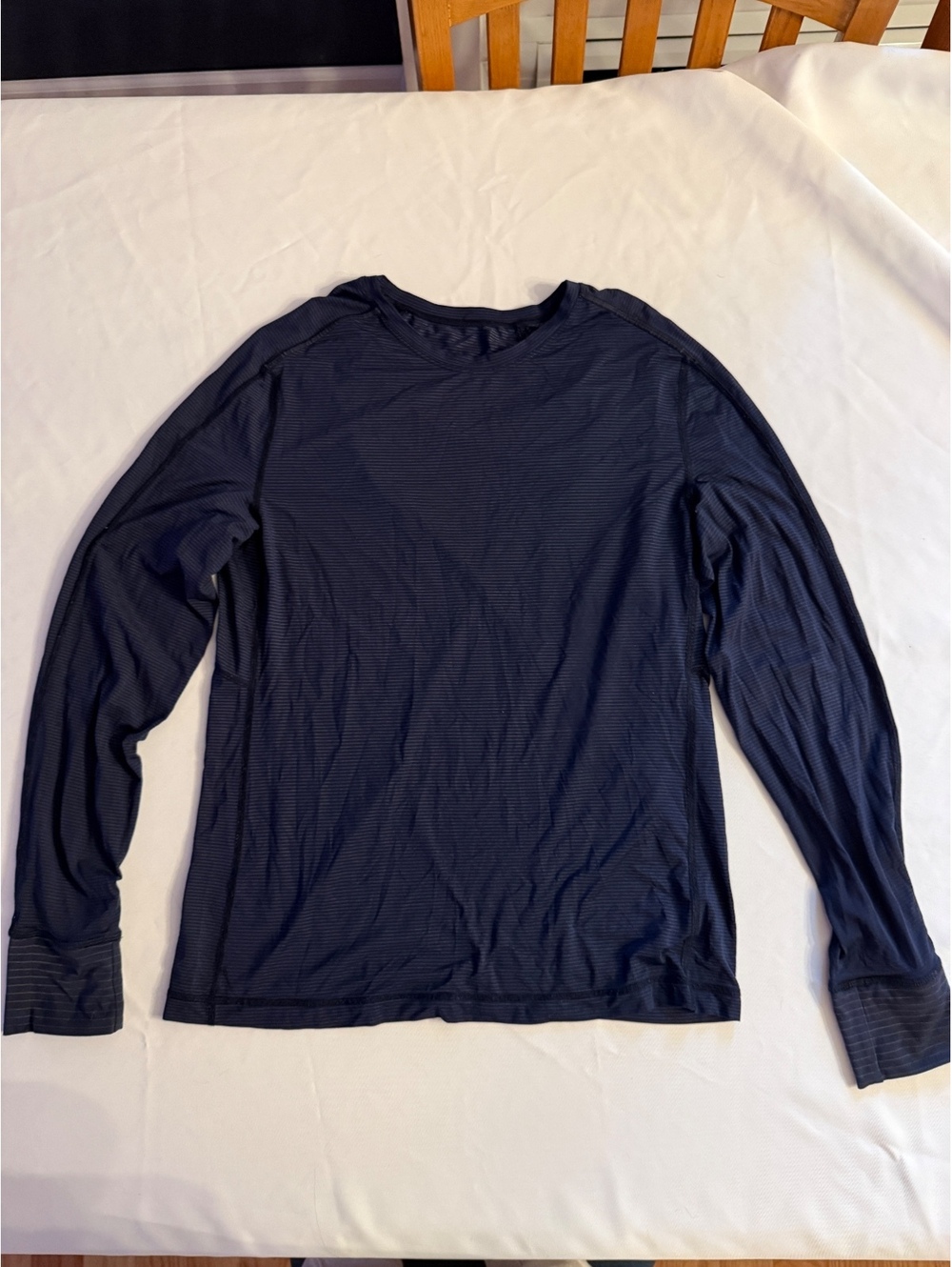 Lululemon Men's Long Sleeve Athletic Shirt Navy Size M